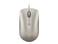 Lenovo 540 kablet optisk mus - sand/guld, 2400 dpi billede