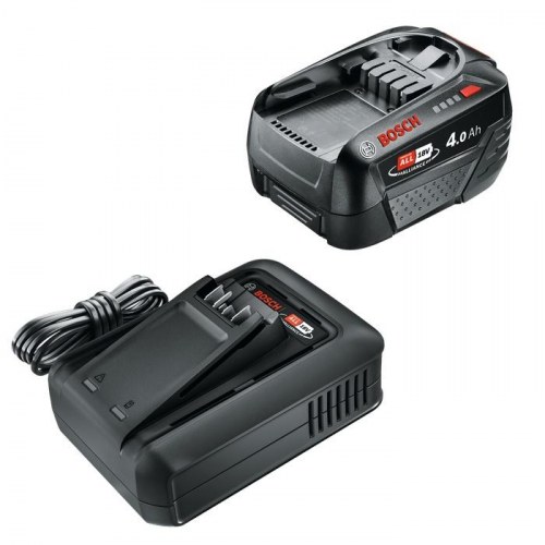 Bosch Power For All startsæt 18V – 4,0 Ah batteri og lader