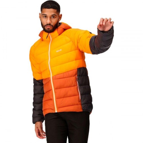 Regatta Harrock II herre sport jakke - mørk orange, XL