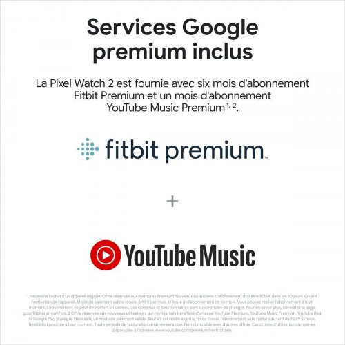 Google Pixel Watch 2 - 41 mm smartwatch, sort