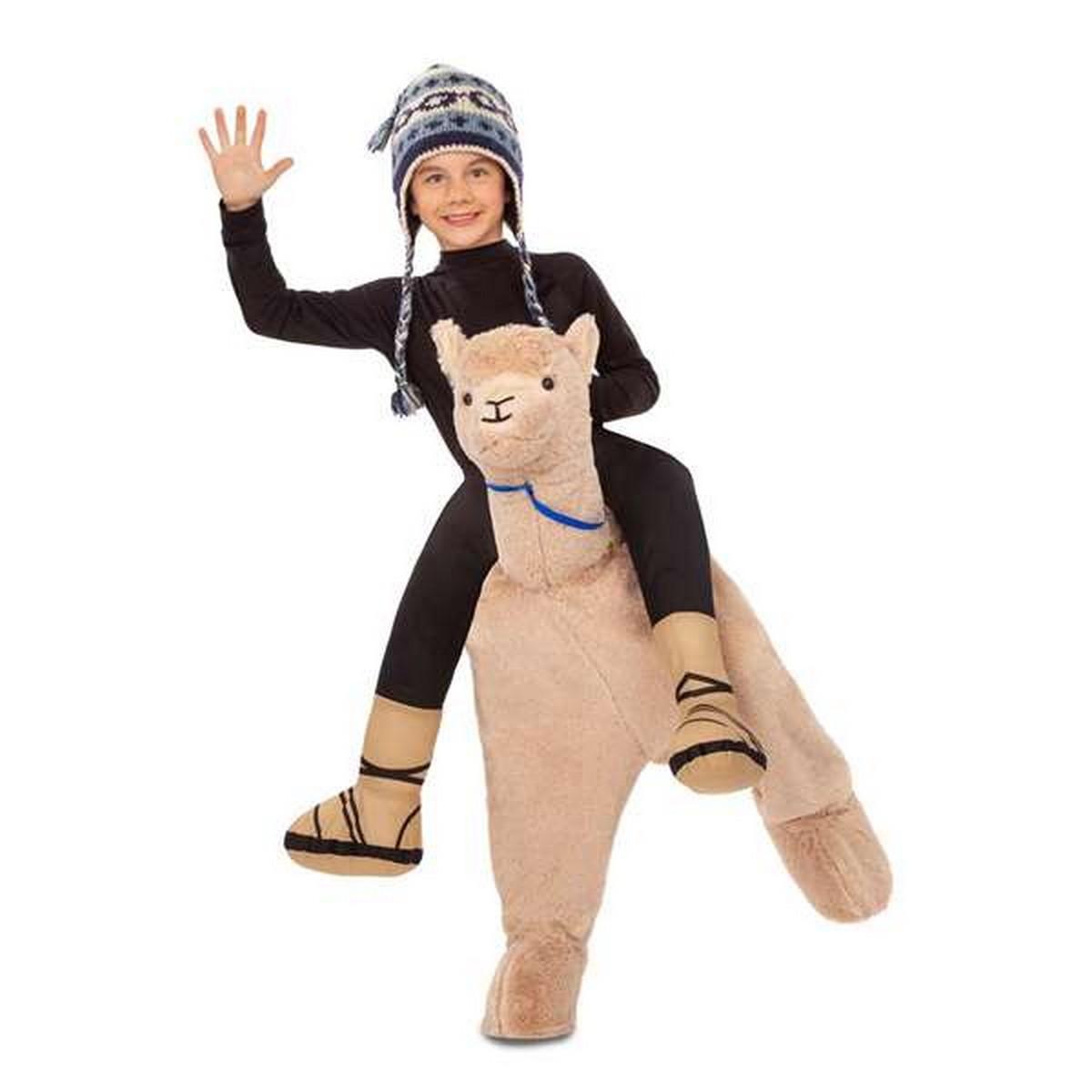 Ride-On alpaka kostume til børn - onesize
