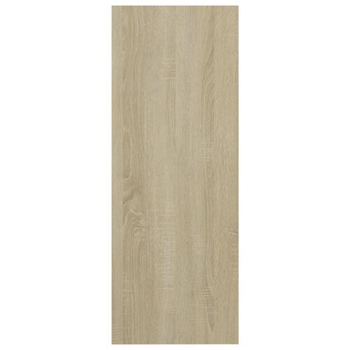 Konsolbord 105x30x80 cm konstrueret træ sonoma-eg