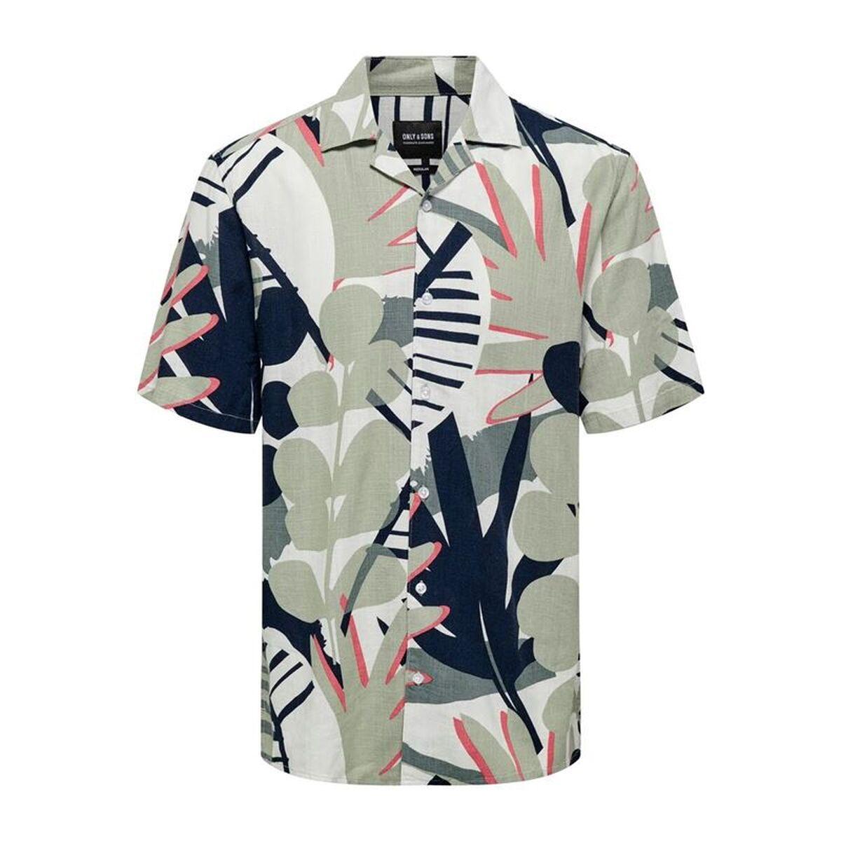 Only & Sons Onsbertil skjorte - kortærmet, Tea Khaki (S)