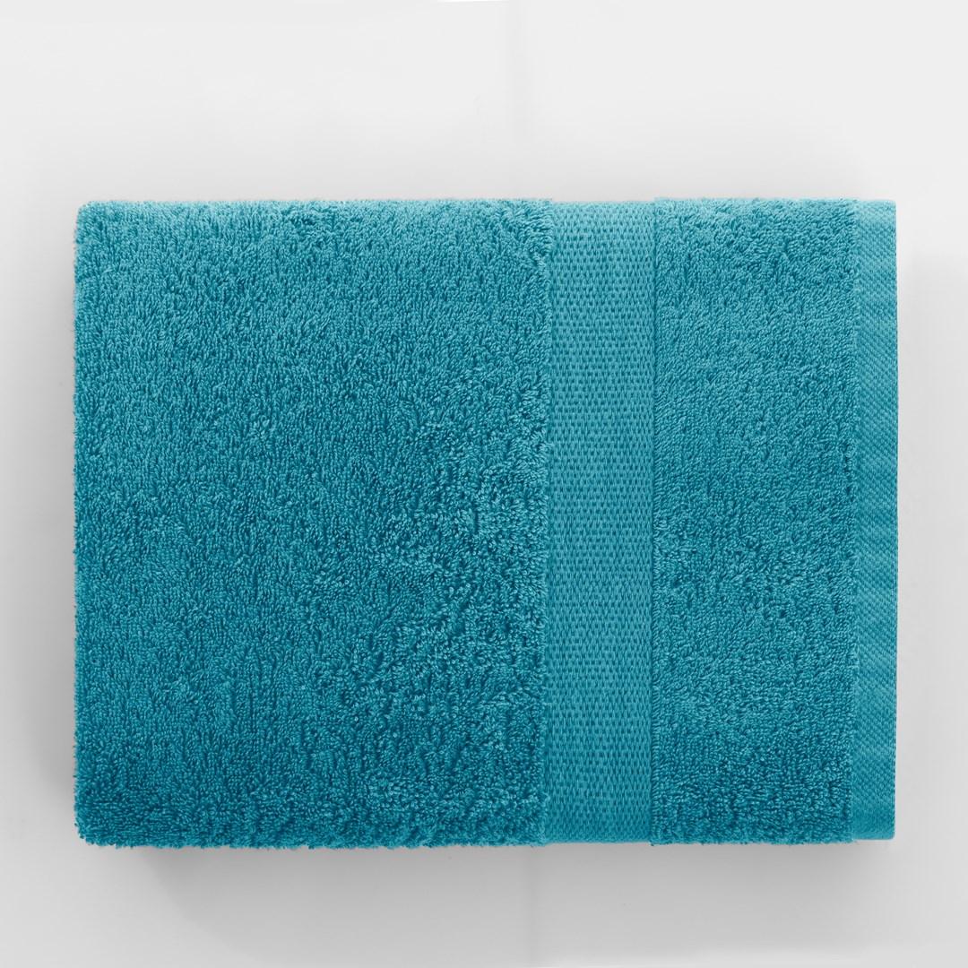 RESTILO Marina håndklæde 30×50 cm - turkis bomuld
