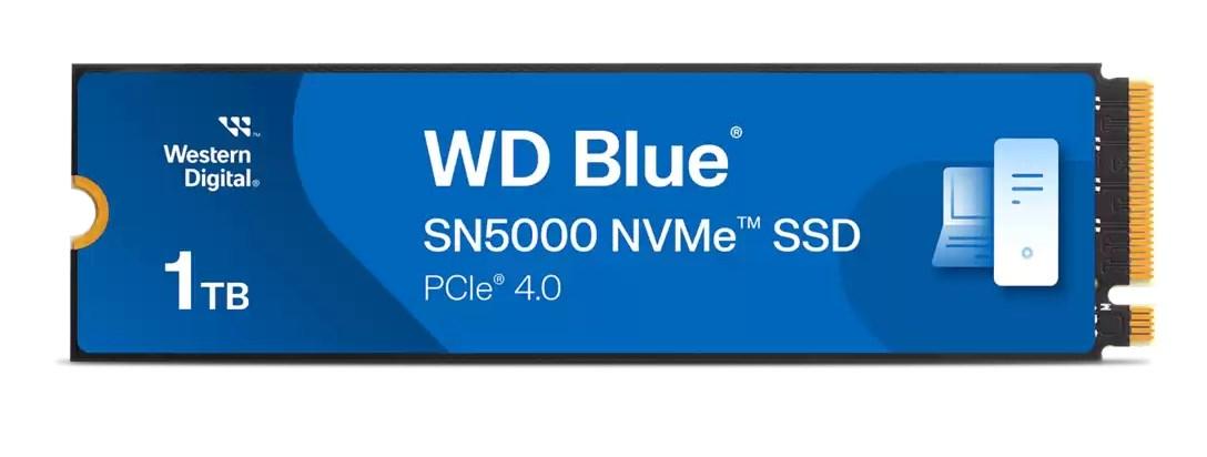 Western Digital WD Blue SN5000 1 TB M.2 NVMe PCIe 4.0 SSD billede