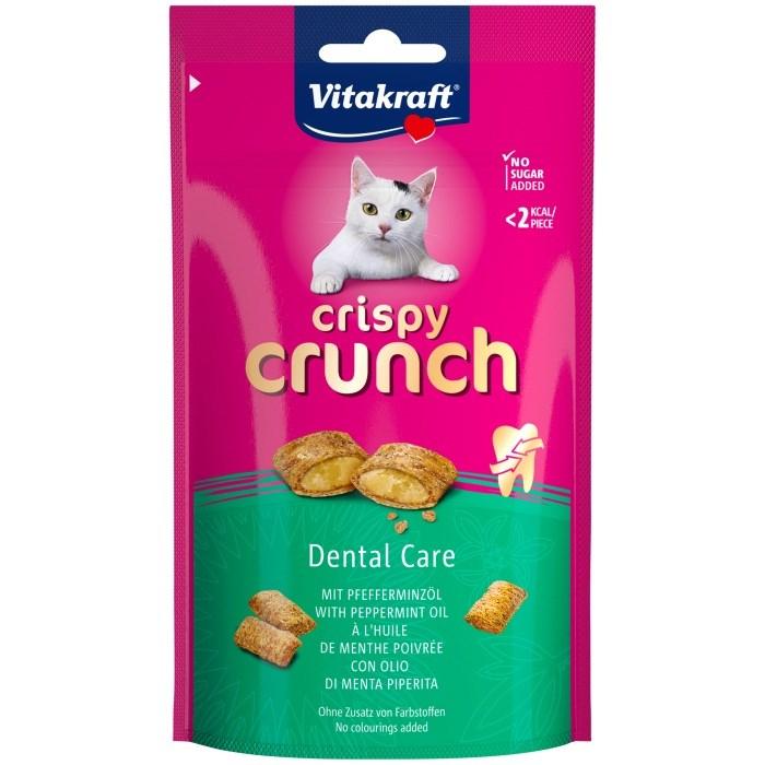 Vitakraft Crispy Crunch Dental kattegodbidder – 60 g