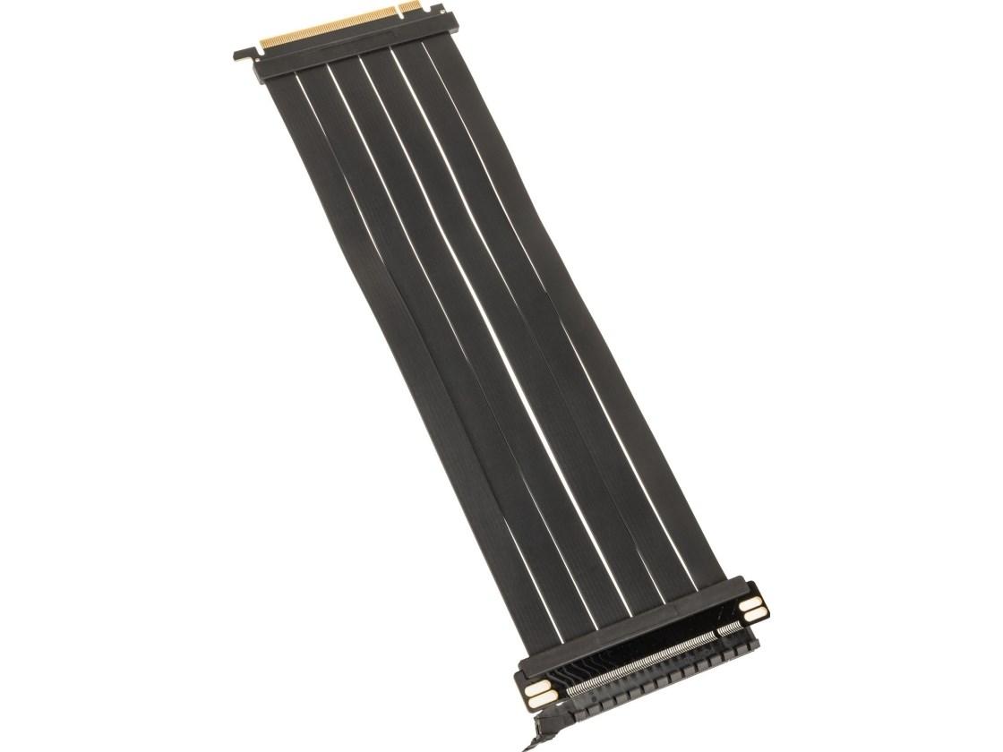 Kolink PCI Express 5.0 x16 til x16 riser-kabel, 180° - sort, 30 cm billede