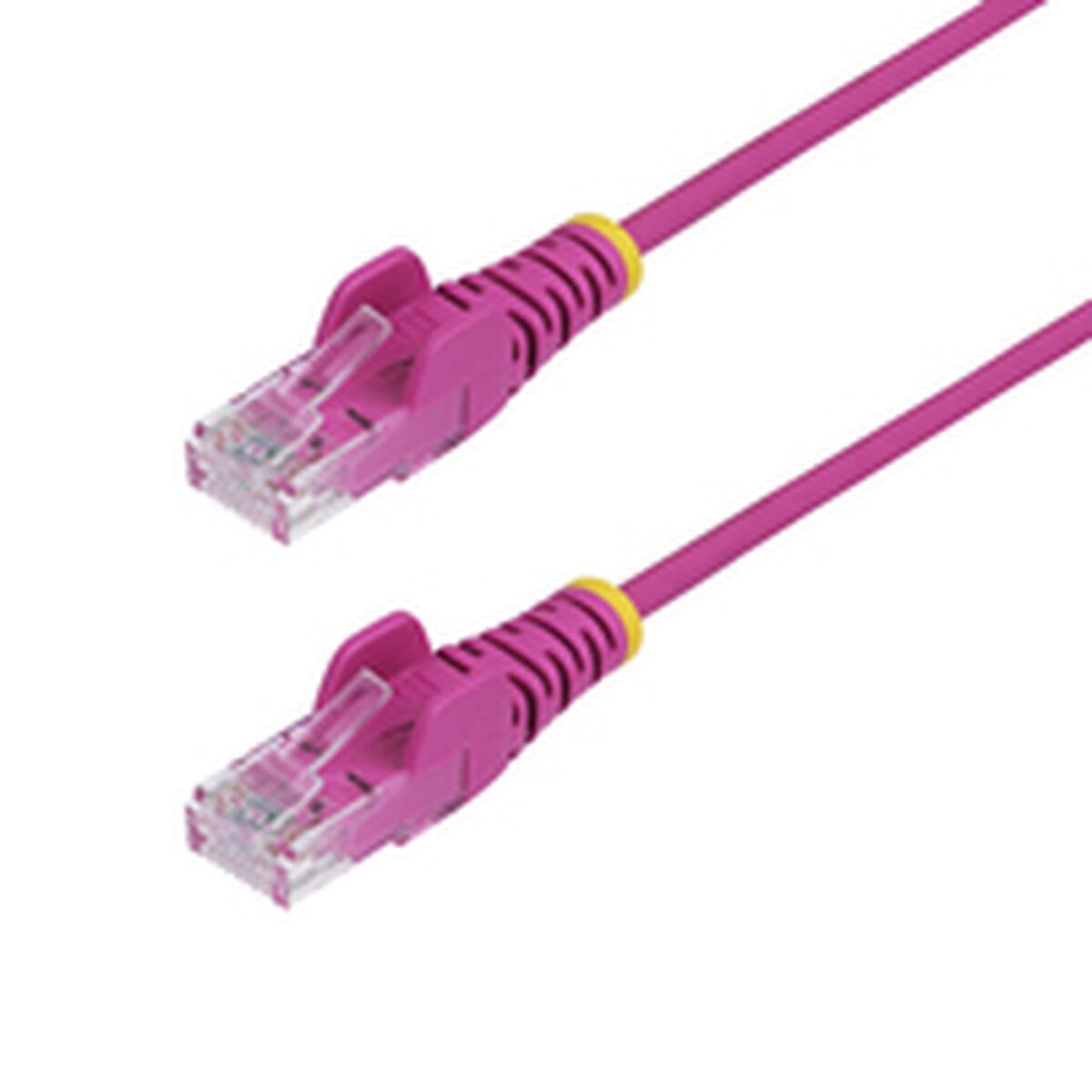 StarTech.com 2.5m Pink Slim CAT6 Ethernet Cable Snagless 28AWG LSZH - patch cable - 2.5 m - pink - Pink - 2.5m