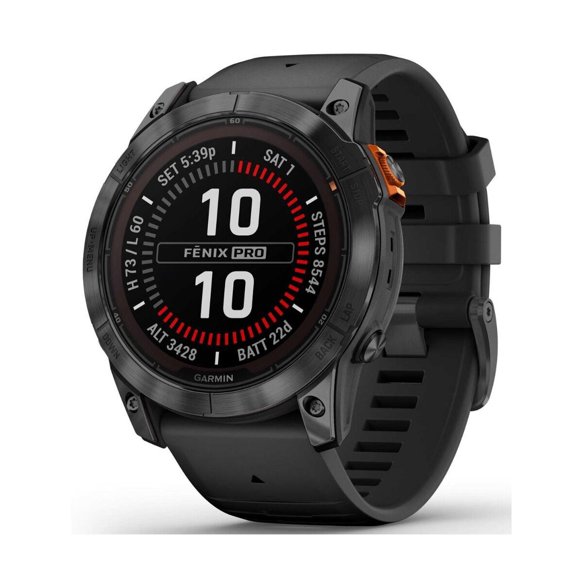 Garmin fnix 7X Pro smartwatch 1,4" - grå/sort
