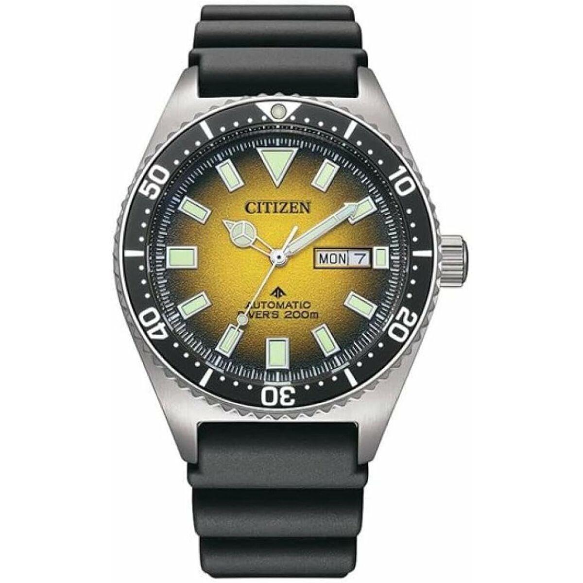 Citizen NY0120-01X herreur - automatisk dykkerur med silikonerem
