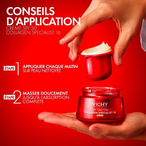 Vichy Liftactiv Collagen Specialist ansigtscreme SPF 50 - 50 ml