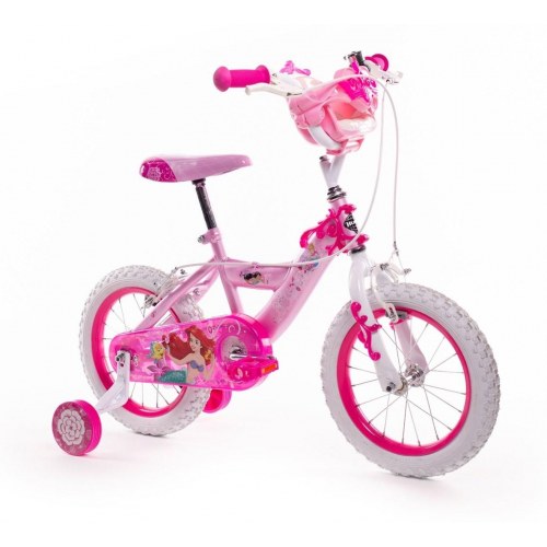 Huffy 24371W børnecykel 14" - Disney Princess, pink