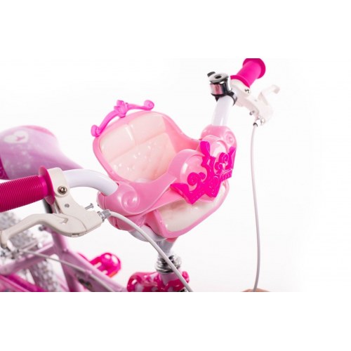 Huffy 24371W børnecykel 14" - Disney Princess, pink