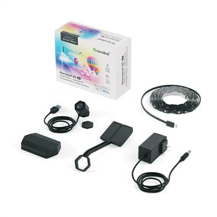 Nanoleaf 4D V2 TV Screen Mirror + Light Strips sæt til op til 65" - 24 W - Multicolor RGB