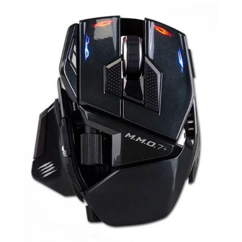 Gamingmus Mad Catz M.M.O. 7+ - højrehåndet, sort