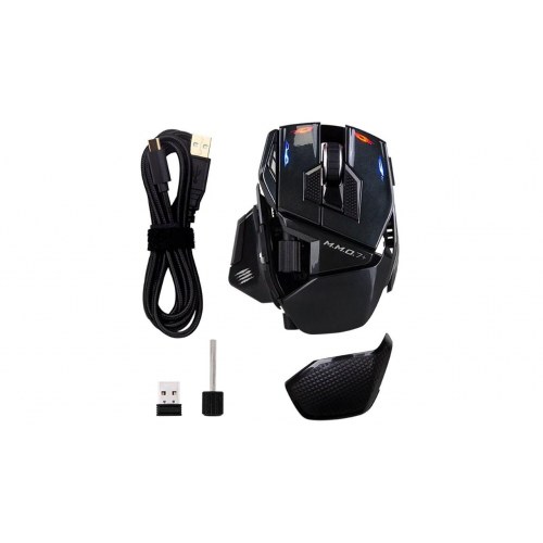 Gamingmus Mad Catz M.M.O. 7+ - højrehåndet, sort