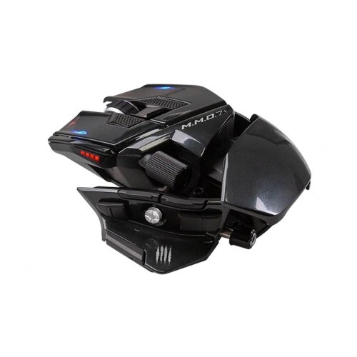 Gamingmus Mad Catz M.M.O. 7+ - højrehåndet, sort