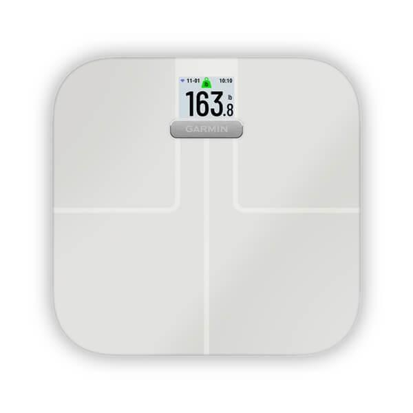 Garmin Index S2 badevægt - hvid, rektangulær, elektronisk