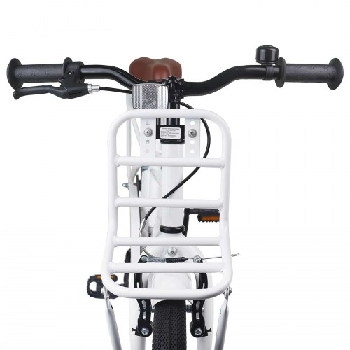 Børnecykel 22 tommer til 7-12 år gammel Hvid