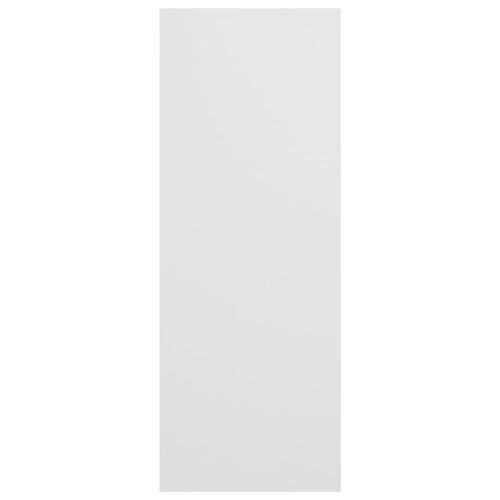 Konsolbord 78x30x80 cm spånplade hvid