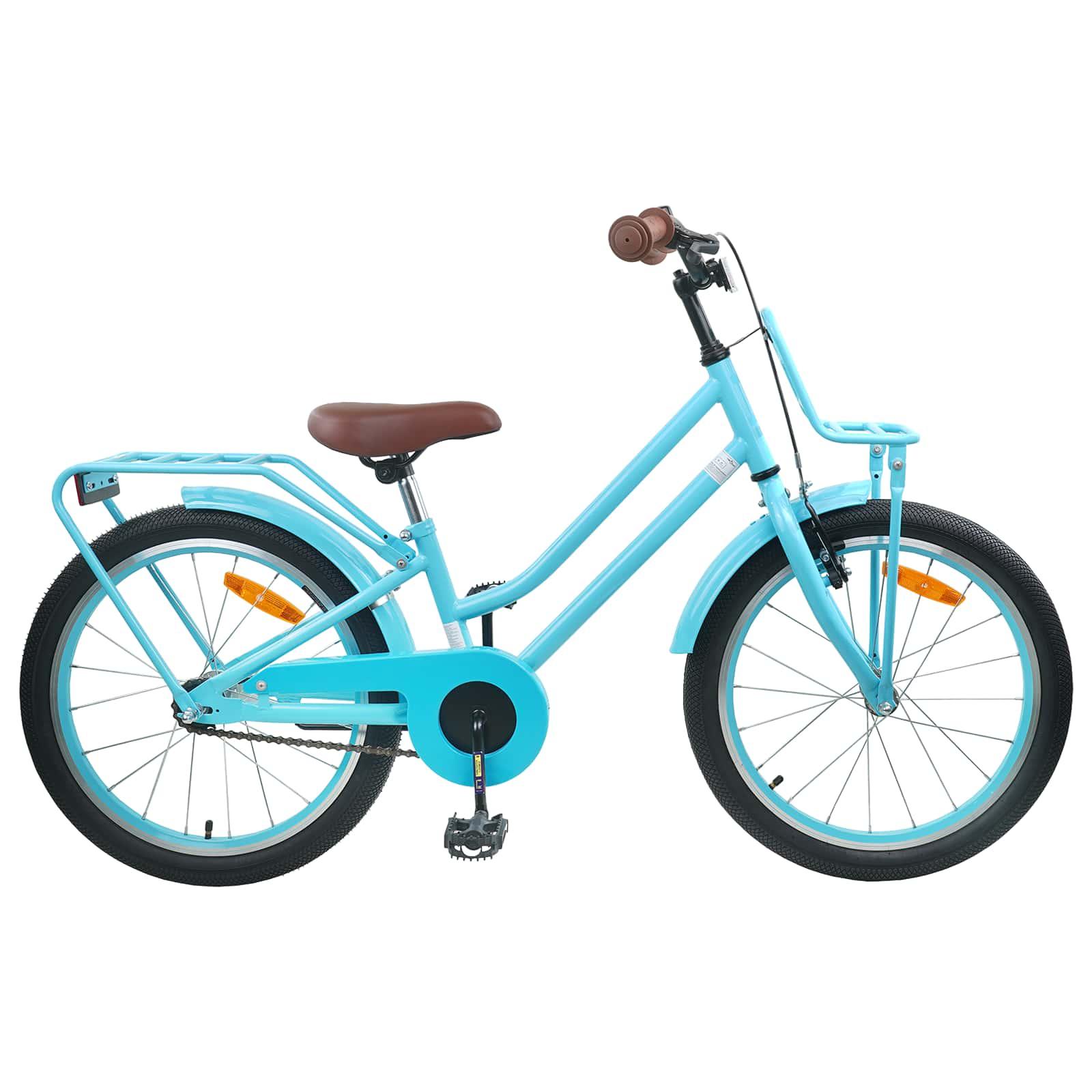 Børnecykel 20 tommer til børn i alderen 6-11 år Lys blå