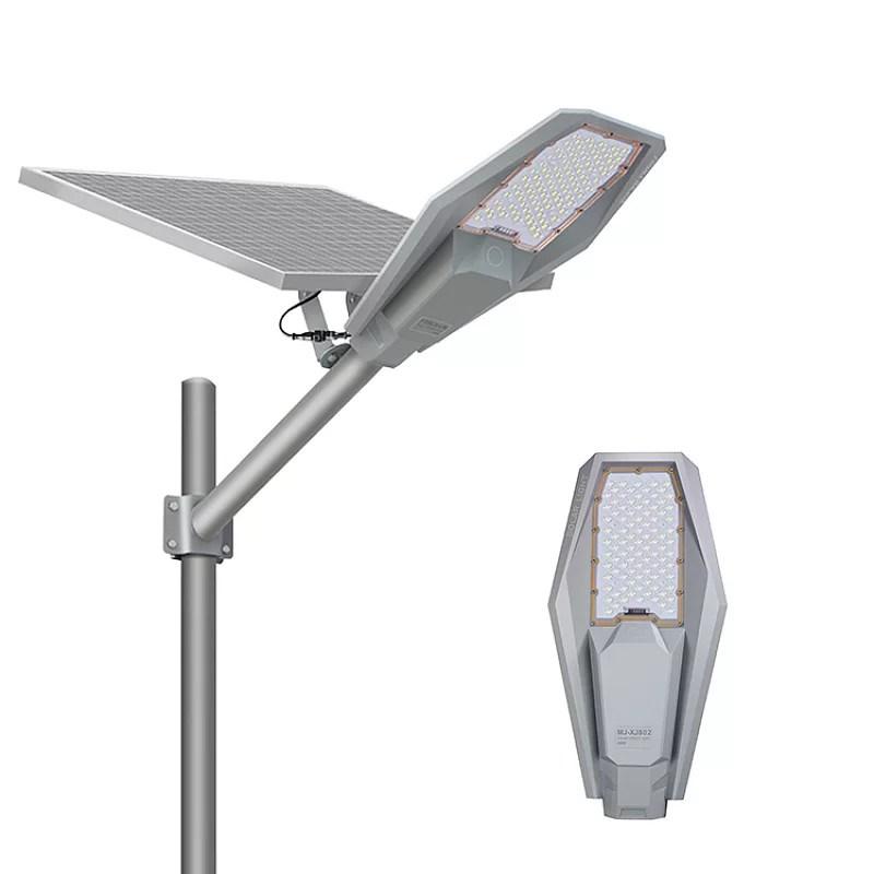 Solcelle gadelampe WARRIOR 250 med 35 W panel, 30.000 mAh og fjernbetjening