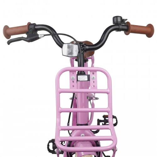 Børnecykel 20 tommer til børn i alderen 6-11 år Lys pink