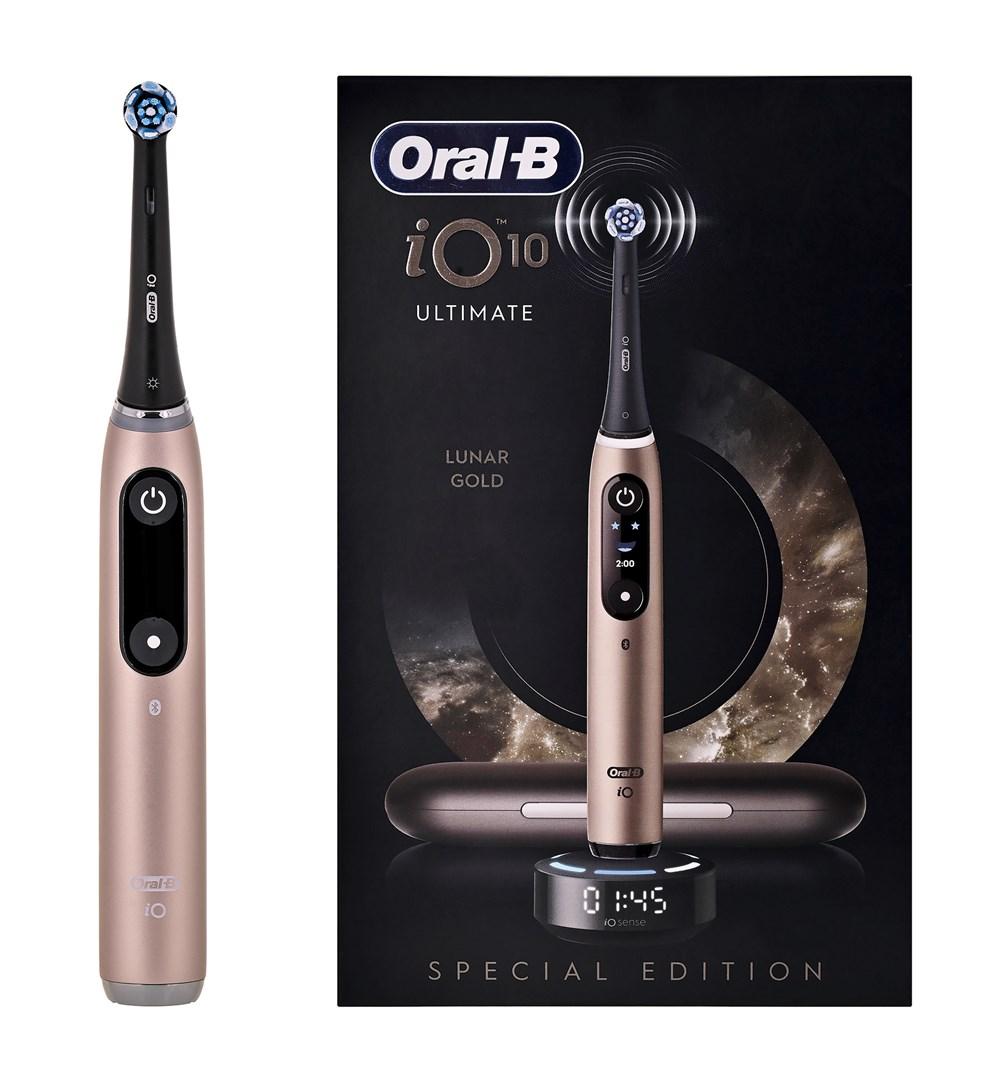 Oral-B iO10 elektrisk tandbørste – Lunar Gold (Special Edition)