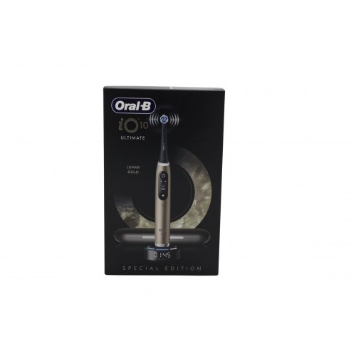 Oral-B iO10 elektrisk tandbørste – Lunar Gold (Special Edition)