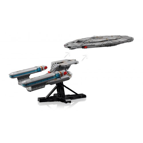 LEGO Icons 10356 Star Trek U.S.S. Enterprise NCC-1701-D – byggesæt til voksne