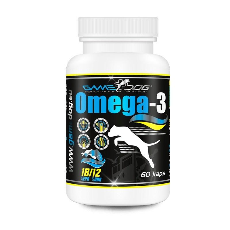 GAME DOG Omega-3 kosttilskud til hunde – 60 kapsler