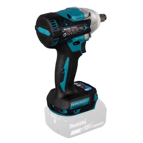 Makita DTW300Z slagnøgle 18 V - 1/2" fyrkant, 3.200 o/min, sort/blå