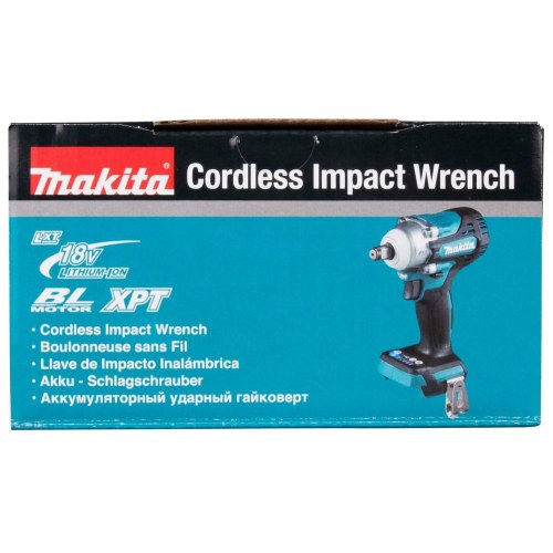 Makita DTW300Z slagnøgle 18 V - 1/2" fyrkant, 3.200 o/min, sort/blå
