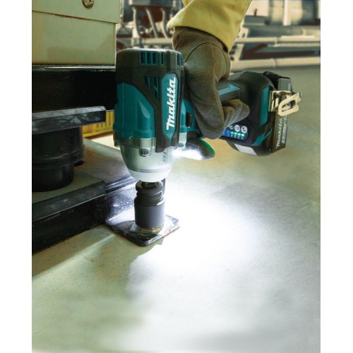 Makita DTW300Z slagnøgle 18 V - 1/2" fyrkant, 3.200 o/min, sort/blå