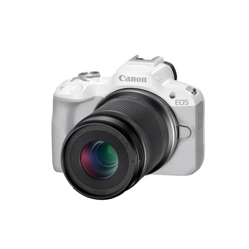 Canon EOS R50 spejlløst kamera 24,2 MP - Hvid + RF‑S 18-45mm F4,5-6,3 IS STM kit