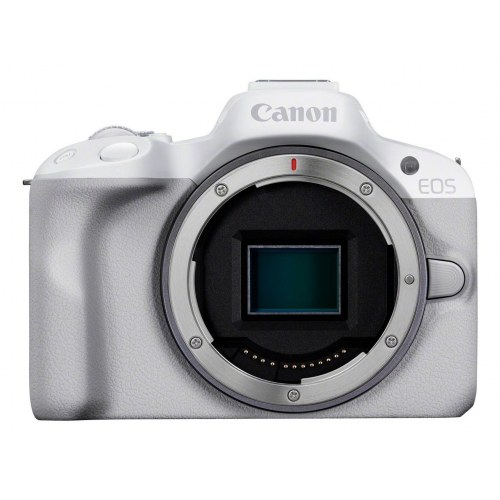 Canon EOS R50 spejlløst kamera 24,2 MP - Hvid + RF‑S 18-45mm F4,5-6,3 IS STM kit