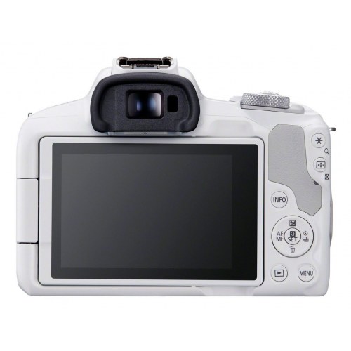 Canon EOS R50 spejlløst kamera 24,2 MP - Hvid + RF‑S 18-45mm F4,5-6,3 IS STM kit