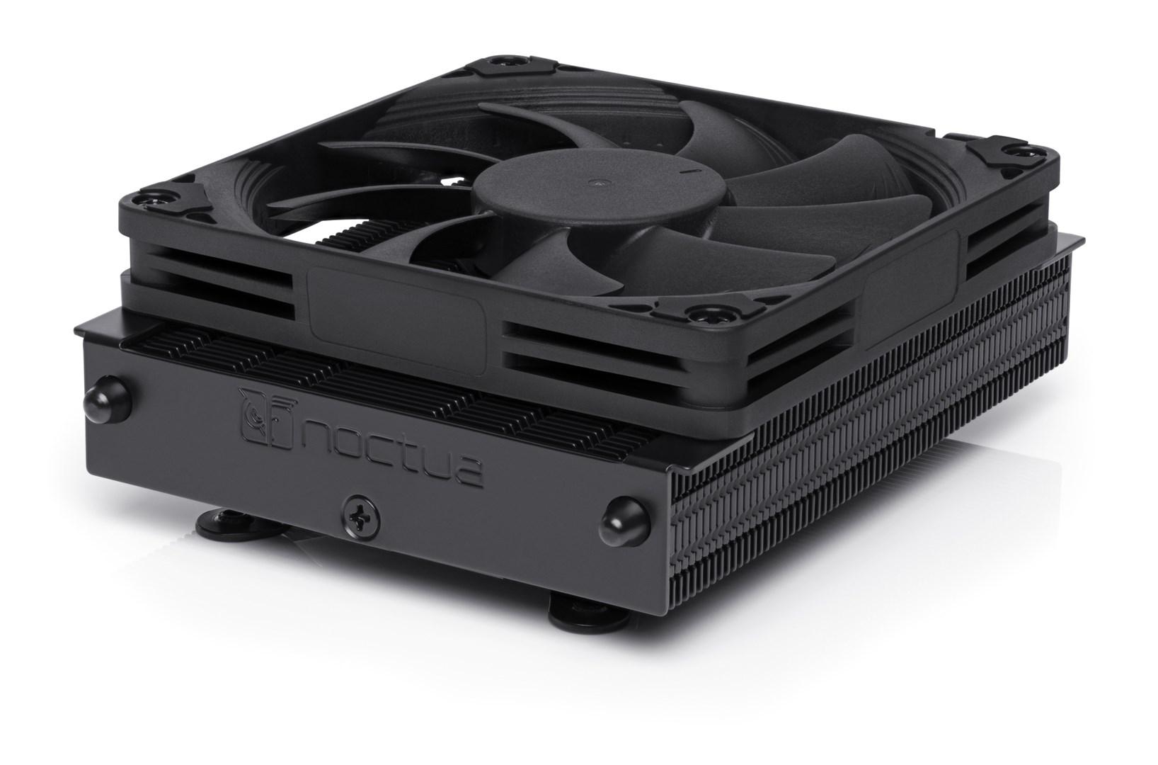 Noctua NH-L9a-AM4 chromax.black CPU-køler 92 mm - lavprofil til AMD Ryzen billede