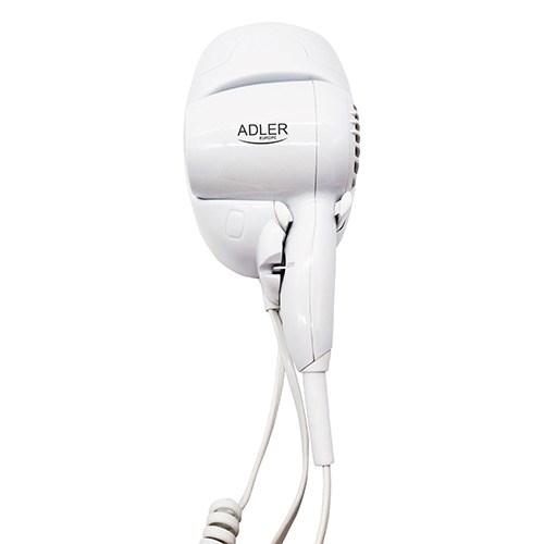 Adler AD 2252 hotel-hårtørrer - hvid, 1.600 W