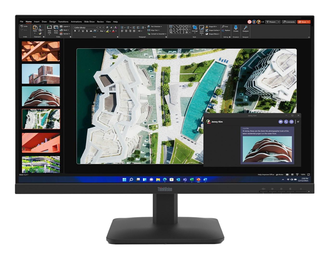 Lenovo ThinkVision S27-4e 27" Full HD IPS skærm - 100 Hz billede
