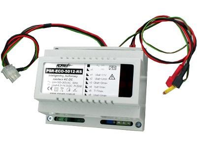 Ropam strømforsyning PSR-ECO-5012-RS (kabler, mid. NEO) - til alarmsystem