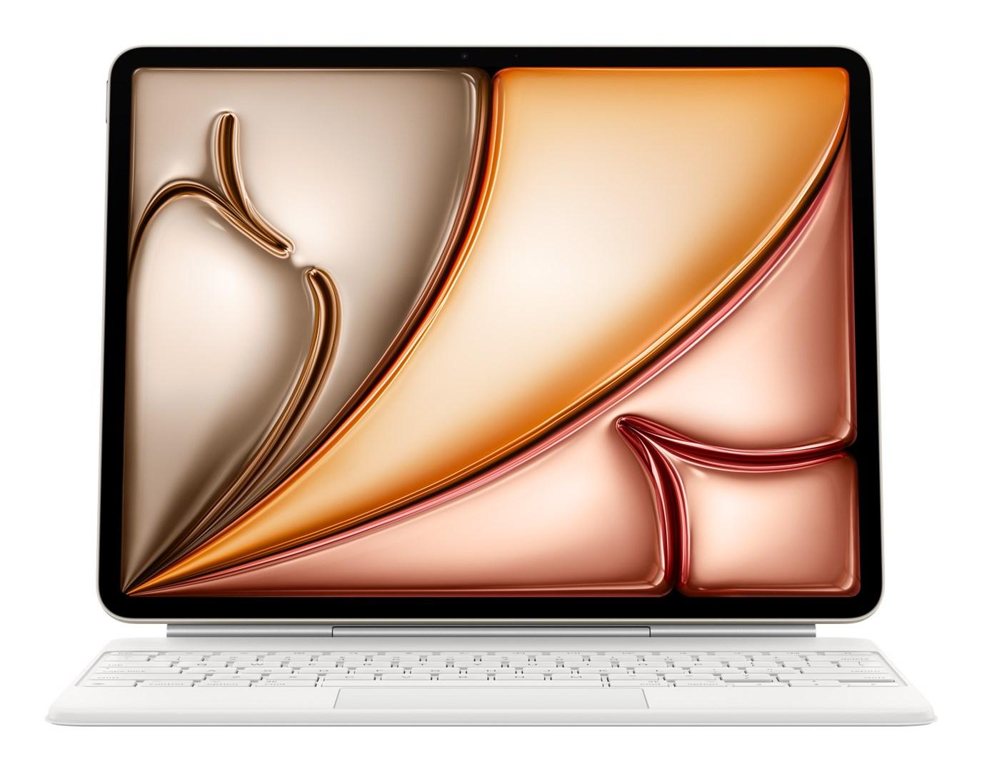 Apple Magic Keyboard med trackpad - QWERTZ (tysk) - Hvid billede