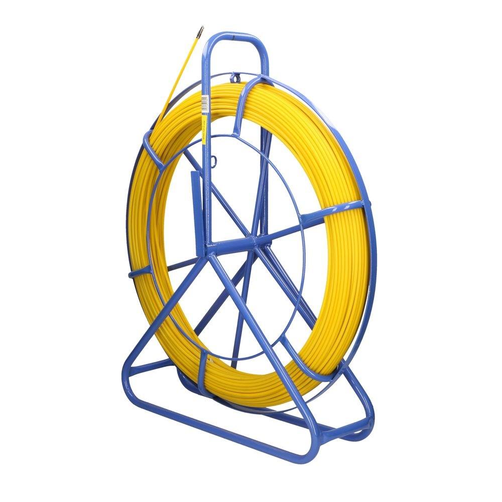 Extralink kabeltræk-fjeder Pilot 3,8 mm - 50 m, glasfiber, gul