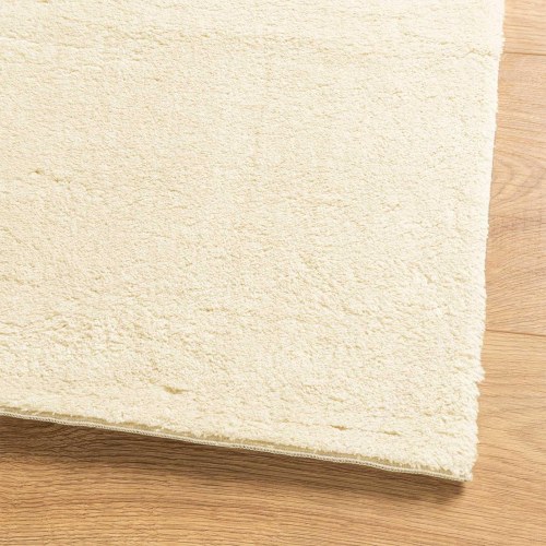 Medium luv blød og vaskbar løber - HUARTE, creme 80 × 500 cm