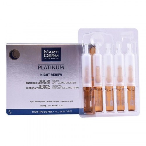 Martiderm Platinum Night Renew ampuller - 30 stk. (2 ml)