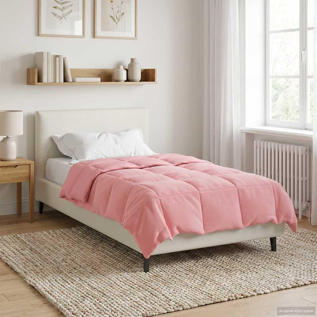 Helårs dyne Quilting Lyserød 155 x 220 cm Mikrofiber