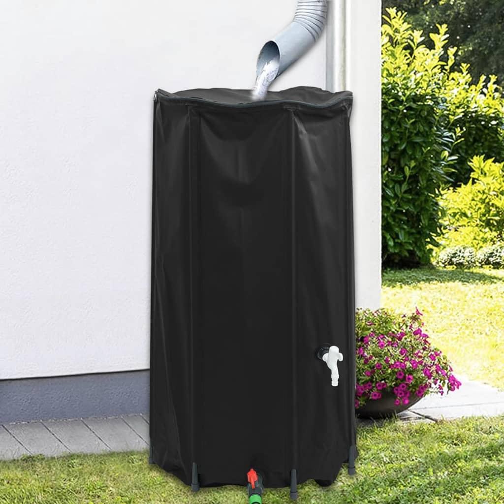 Vandtank med hane sammenfoldelig 100 l PVC