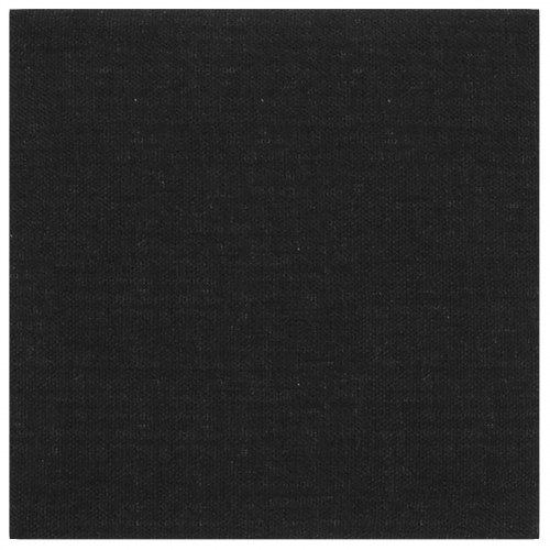 Væghovedgærde 12 stk - 30 × 30 cm - sort stof