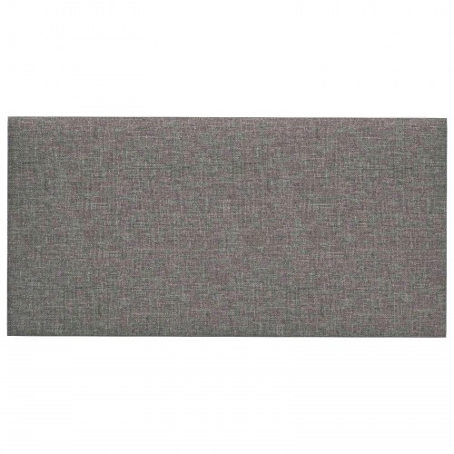 Væghovedgærde - 12 paneler 30 × 15 cm, lysegrå stof