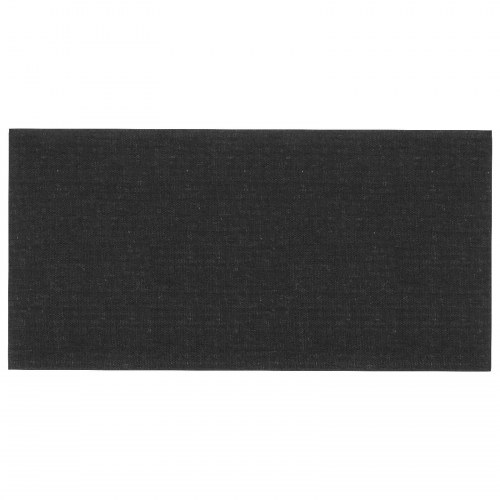 Væghovedgærde - 12 paneler 60 × 30 cm i sort stof